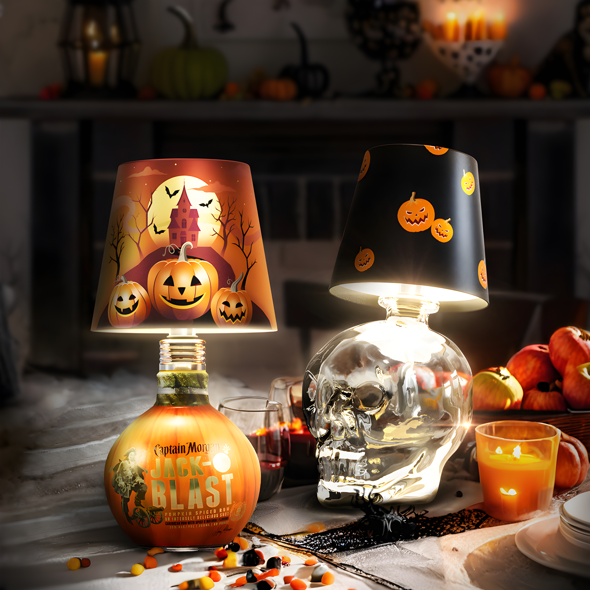 WIRELESS BOTTLE LAMP - SCARY EDITION