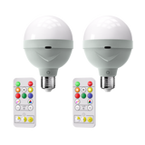 WIRELESS RECHARGEABLE LIGHT BULBS (SET OF 2)